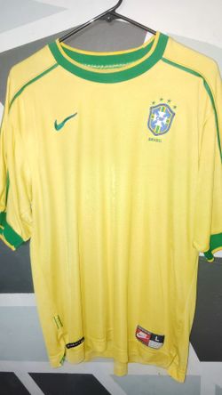 1998 Brazil authentic jersey