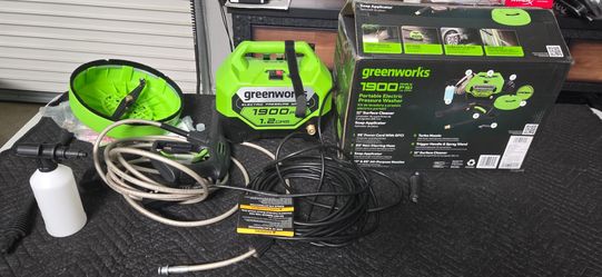 Greenworks 1900 psi pressure washer