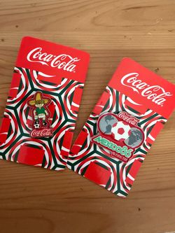 Coca-Cola FIFA Mexico 86 World Cup Pins Set