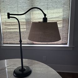 27” Adjustable Metal Arched Desk/Table Lamp