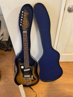 Vintage Teisco Norma Electric Guitar
