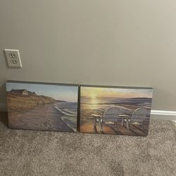 Beach Canvas Wall Art