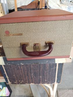 Antique record player
