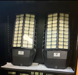 Solar panel lights