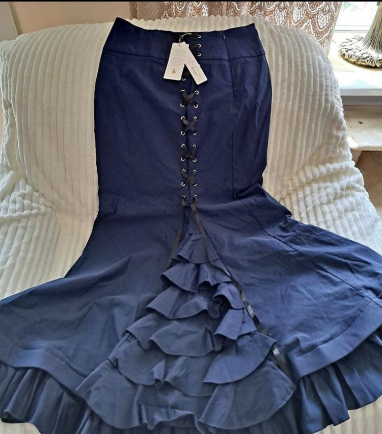 Mary Popins Returns Costume Ladies Skirt Size Medium Belle Poque Elegant Retro New 