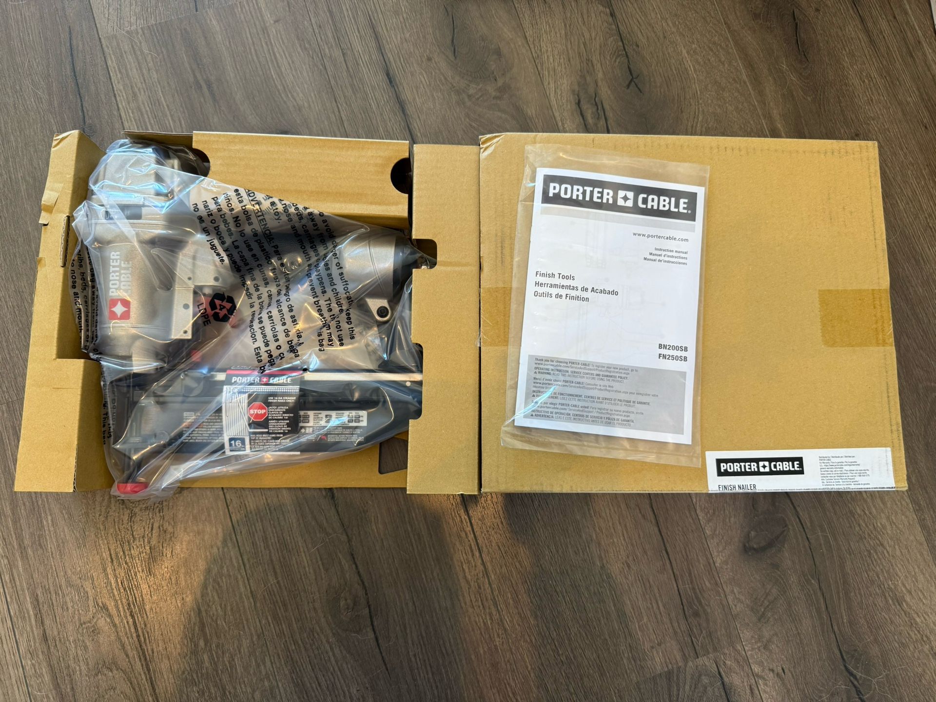 Porter Cable, Finish Nailer, 16 Ga