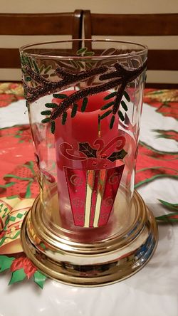 Christmas candle holder