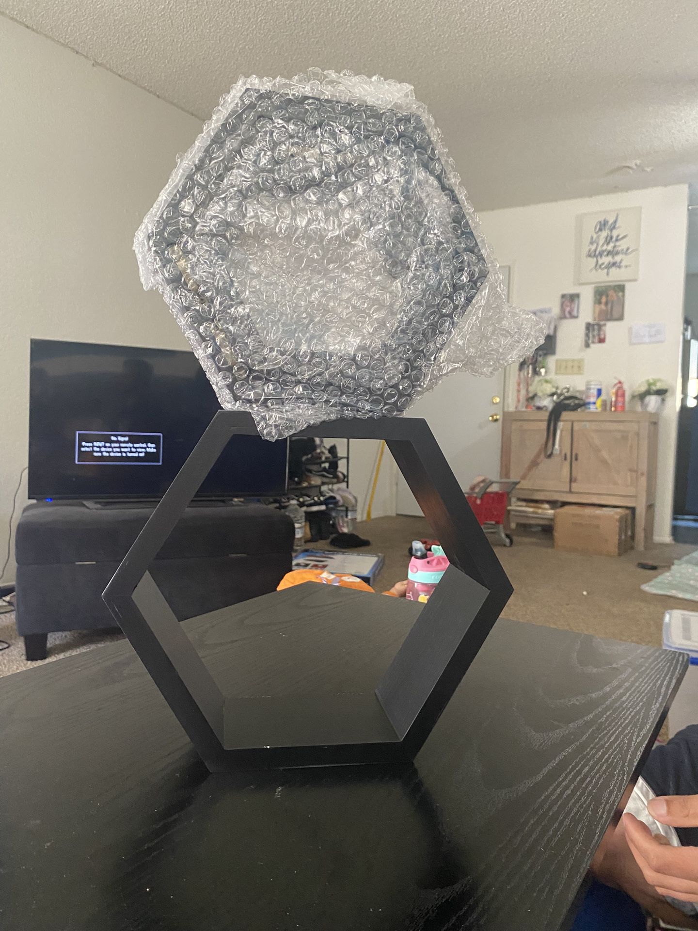 Hexagon Floating Shelves