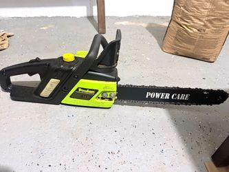 Electric with gas chainsaw