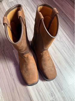 Carhartt square toe boot