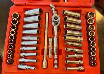 Snap-On - Blue point 57pc 1/4" Drive General Service Socket