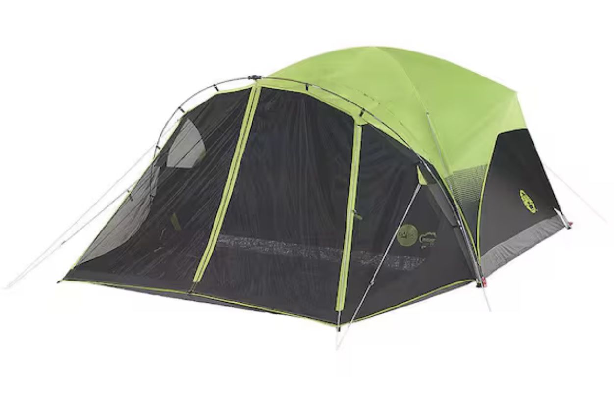 COLEMAN TENT 6P DARKROOM W/ SCREEN ROOM C001
