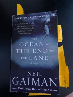 The ocean at the end of the lane