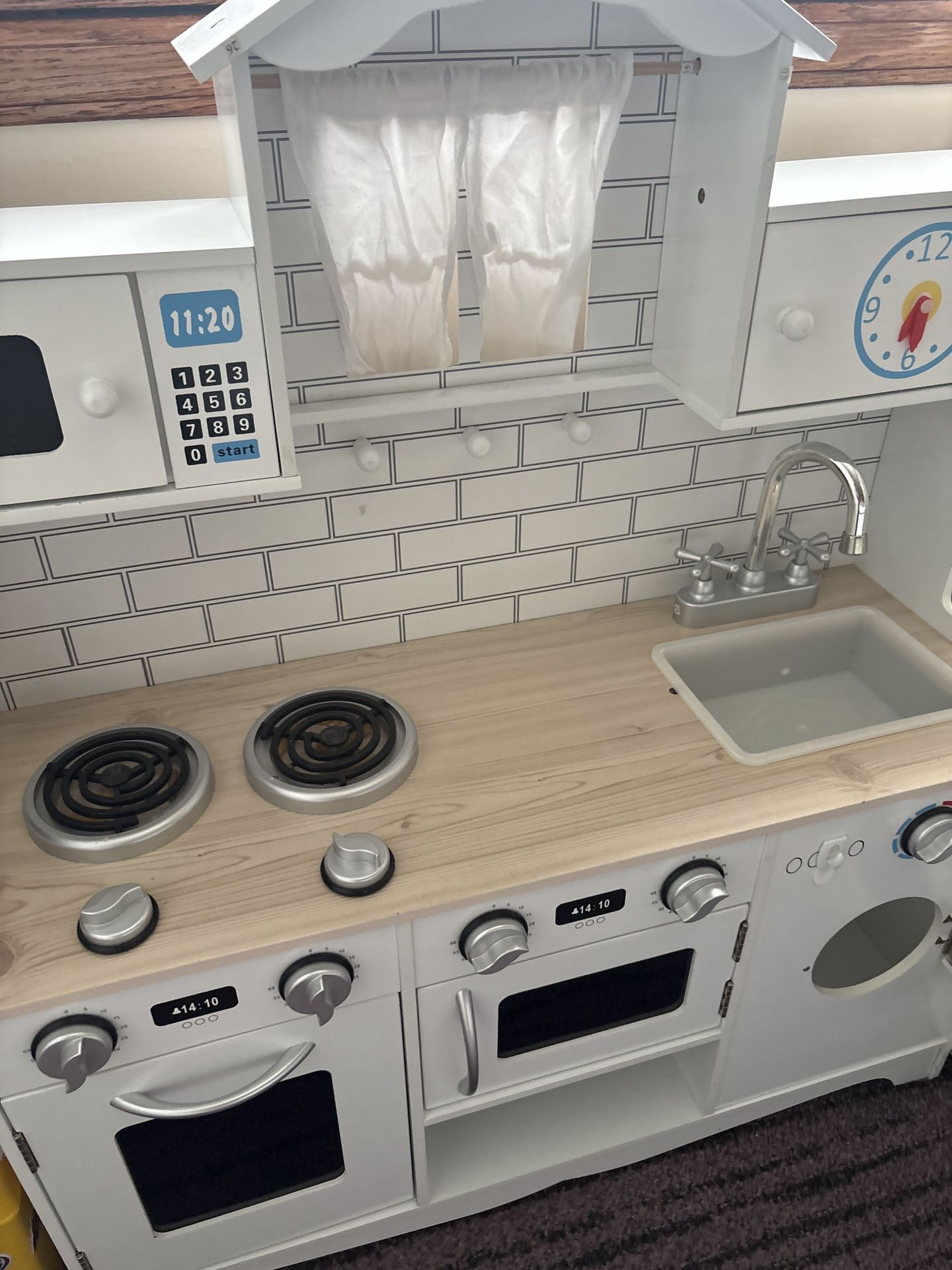 Kids Play Kitchen Set