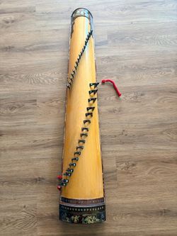 Vintage Asian Vietnamese Dan Tranh instrument