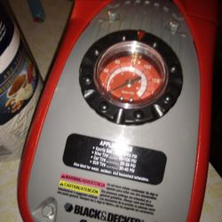 Multi Mini Air Compressor Black N Decker 