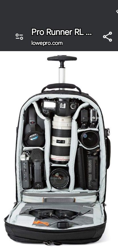 GREAT CAMERA CASE Lowepro Pro Runner RL x450 AW II