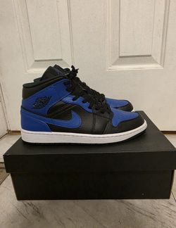 Jordan 1 Mid Hyper Royal Size 11