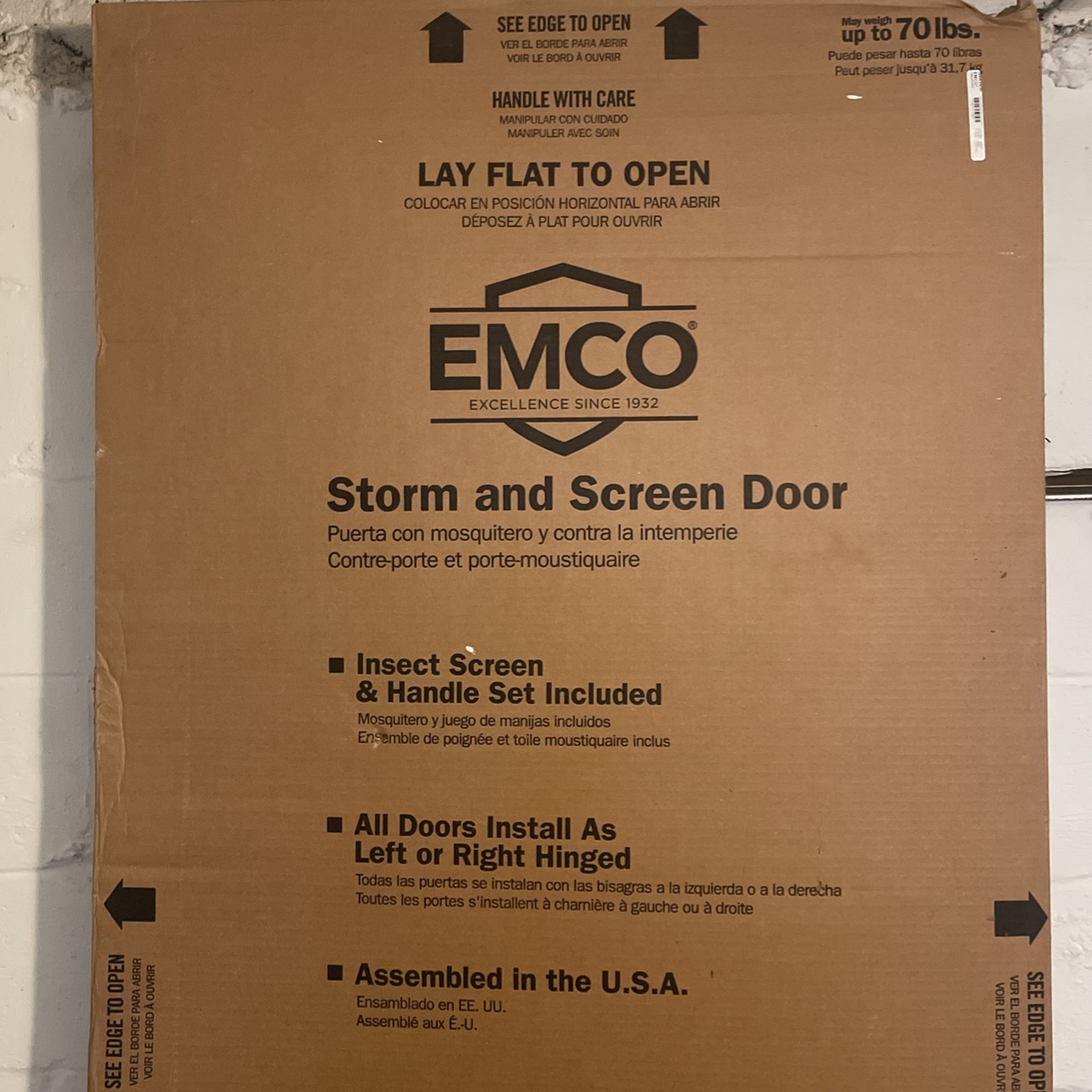 EMCO Storm & Screen Door