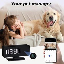 Hidden Camera Alarm Clock 
