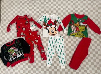 Toddler size 3T Christmas Pjs/Sweater bundle