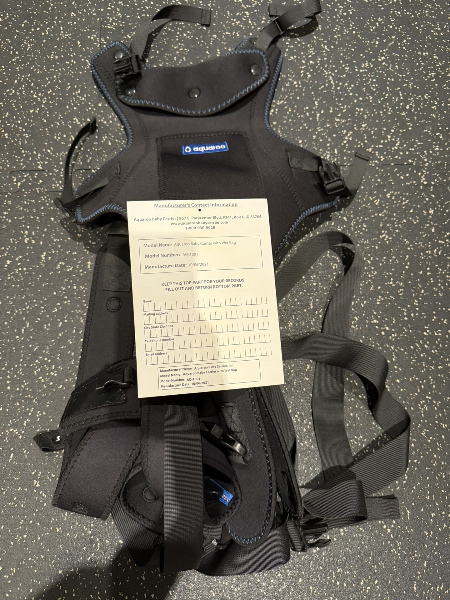 Aquaroo Water Baby Carrier