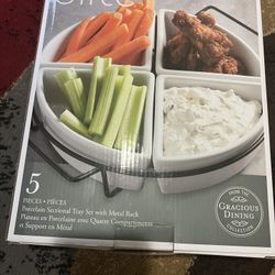 Porcelain Sectional tray