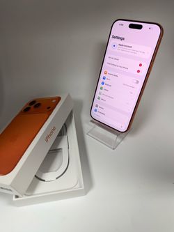 iPhone 17 Pro Max 256gb Unlocked Open Box Orange