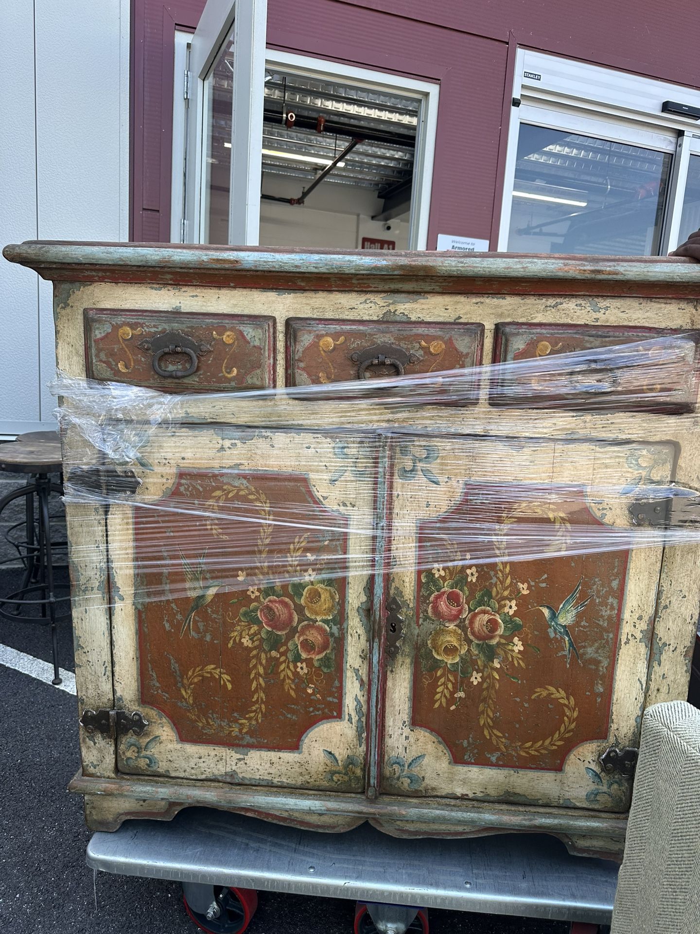 Antique Dining Room Side Board / Cabinet