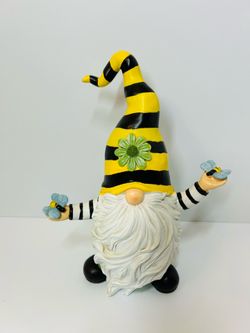 Bee gnome home decor