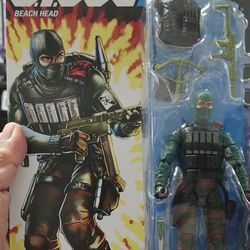 Gi Joe Retro Card Beach Head
