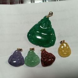 Jade Buddha 14k