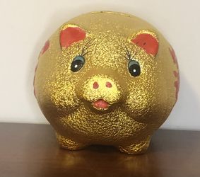 Lucky ceramic piggy bank