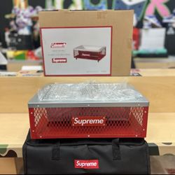 SUPREME/COLEMAN CHARCOAL GRILL (IN HAND) for Sale in