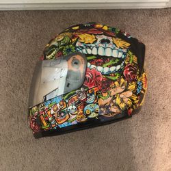 Icon Motorcycle helmet Size Small
