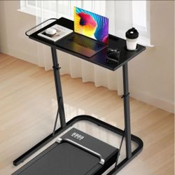 Thailed treadmill under desk