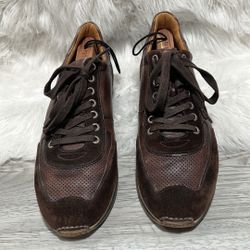 Magnanni Men’s 15746 Christian Shoe size 10 M - Suede & Leather -