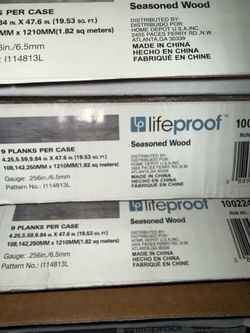 Lifeproof vinyl plank flooring