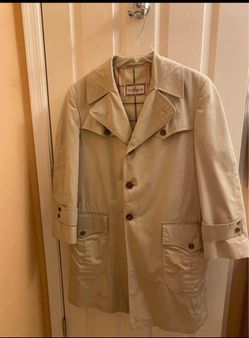 Vintage GlenEagle Trench Coatj - Size 38/Medium