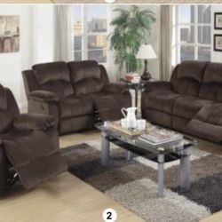 3pc Recliner Sofa Set