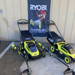 Ryobi 40v Push Mower Bundle . $250 Each Bundle / Cada Una 