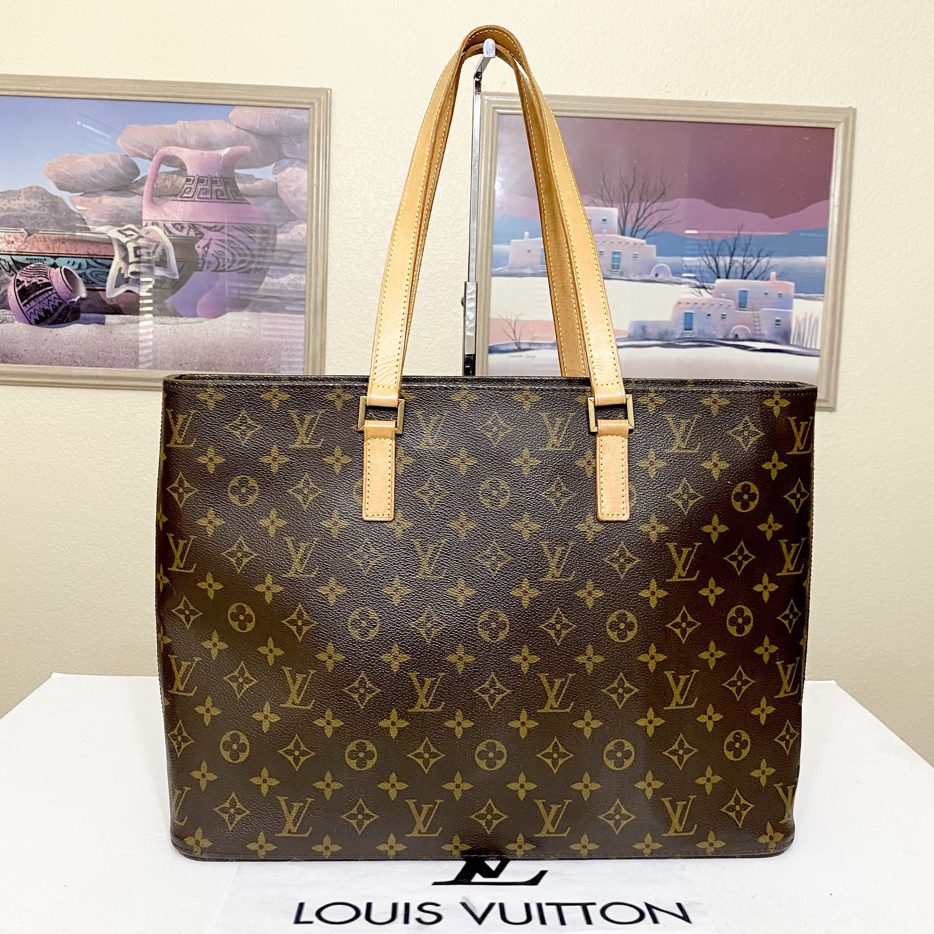 Louis Vuitton Louis Vuitton Luco Tote Shoulder Bag In Monogram Canvas