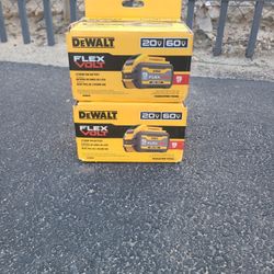 Dewalt Flexvolt 9ah Batteries Tw0