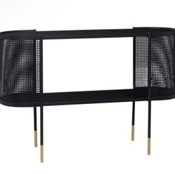 Contemporary Industrial Chic Metal Console