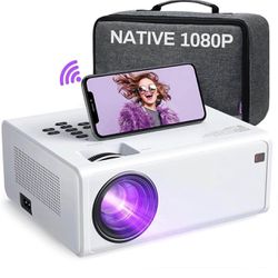 Brand New Wifi Projector-With-Screen