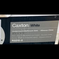 KOHLER - CAXTON   UNDER-MOUNT BATHROOM SINK 