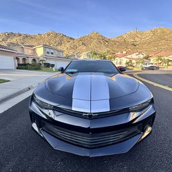 2017 Camaro With Silver Stripe