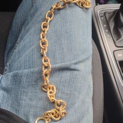 gold plated silver chain
