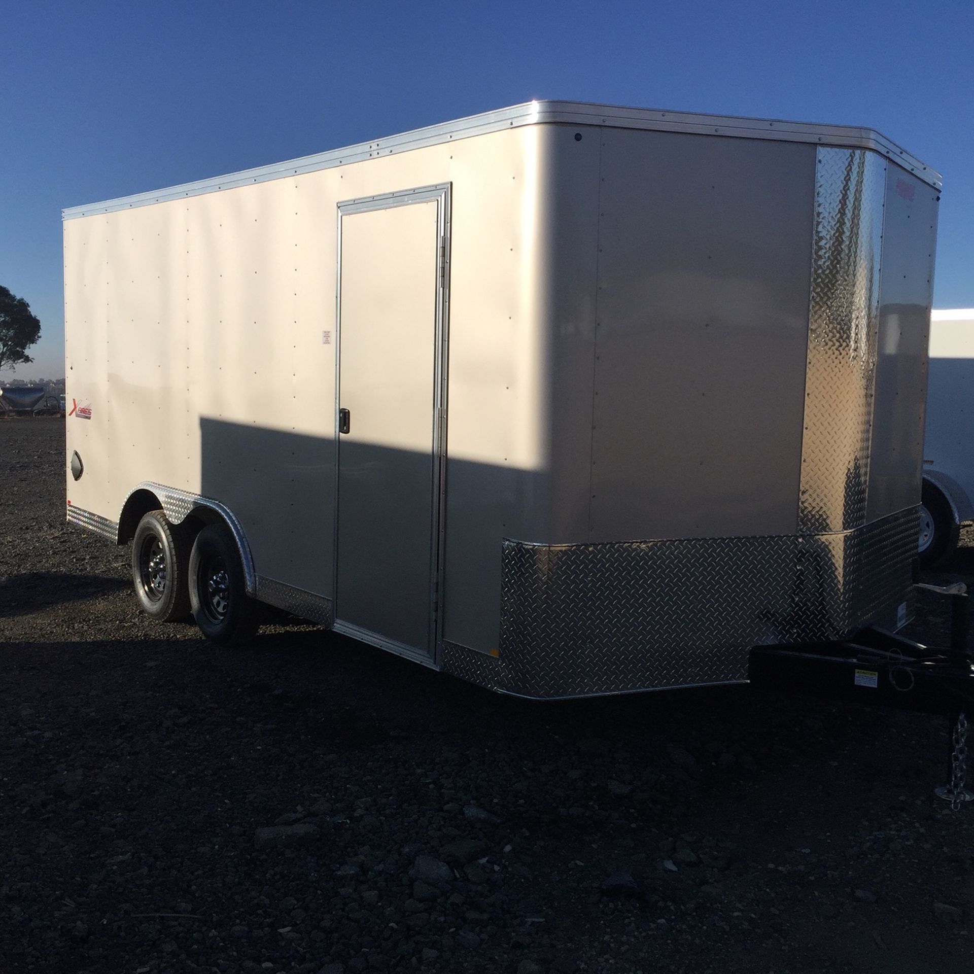 New 8.5x16 Enclosed Trailer
