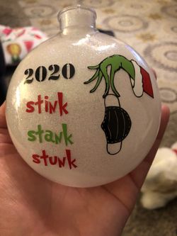 Grinch ornament